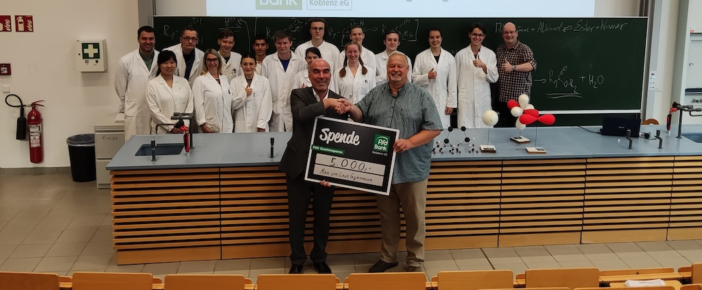 Spendenübergabe