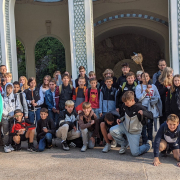 frz und deutsche Austauschschüler - Gruppenbild