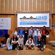 Gruppenfoto der Teilgruppen aus der 6c