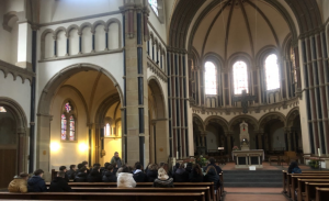 Innenansicht der Herz-Jesu-Kirche