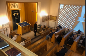 Innenansicht der Synagoge in Koblenz