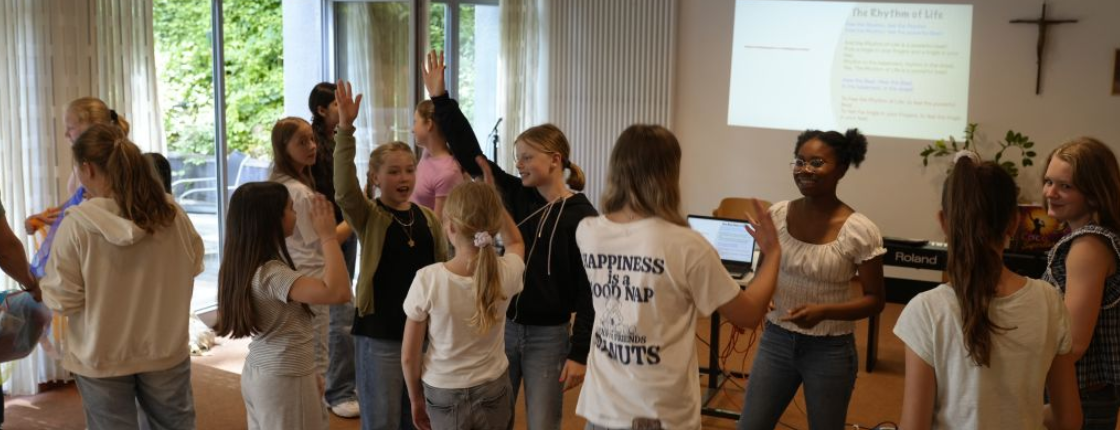 02 Szenenprobe Musical-AG